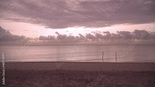 Quiet Morning At The Beach