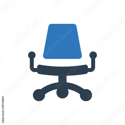 Office chair icon