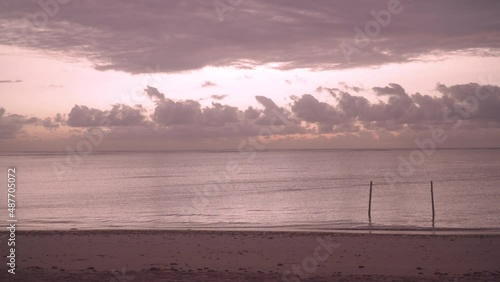 Quiet Sunrise At The Beach