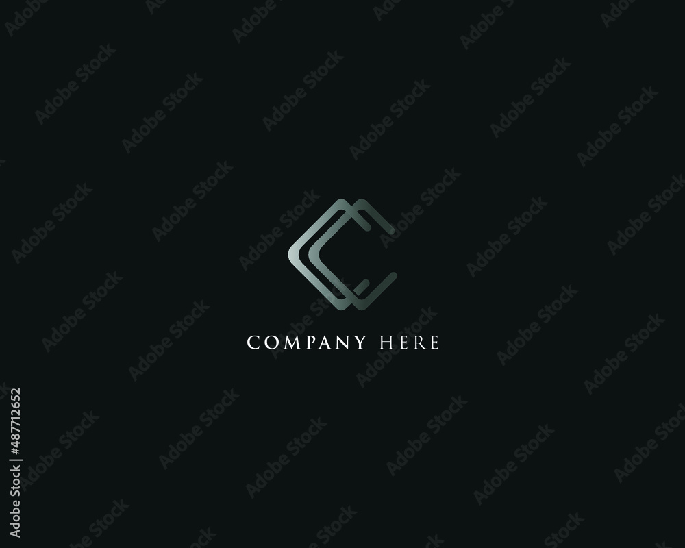 CC Letter Logo Design CC Letter Logo Design