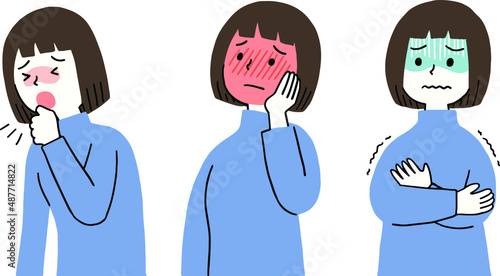 体調不良　症状　女性