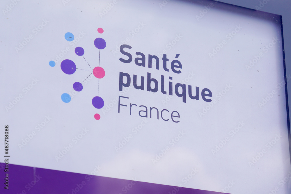 Sante Publique France logo brand and sign text of french Public Health  office Stock Photo | Adobe Stock