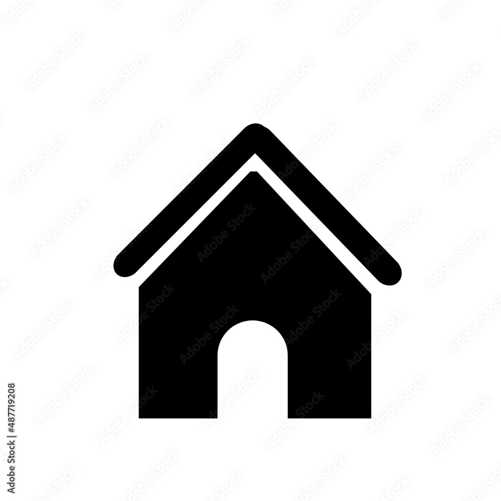 house icon on white background house icon on white background