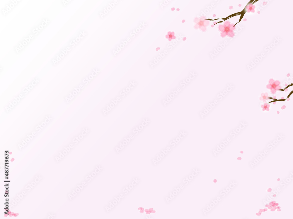 梅の花背景