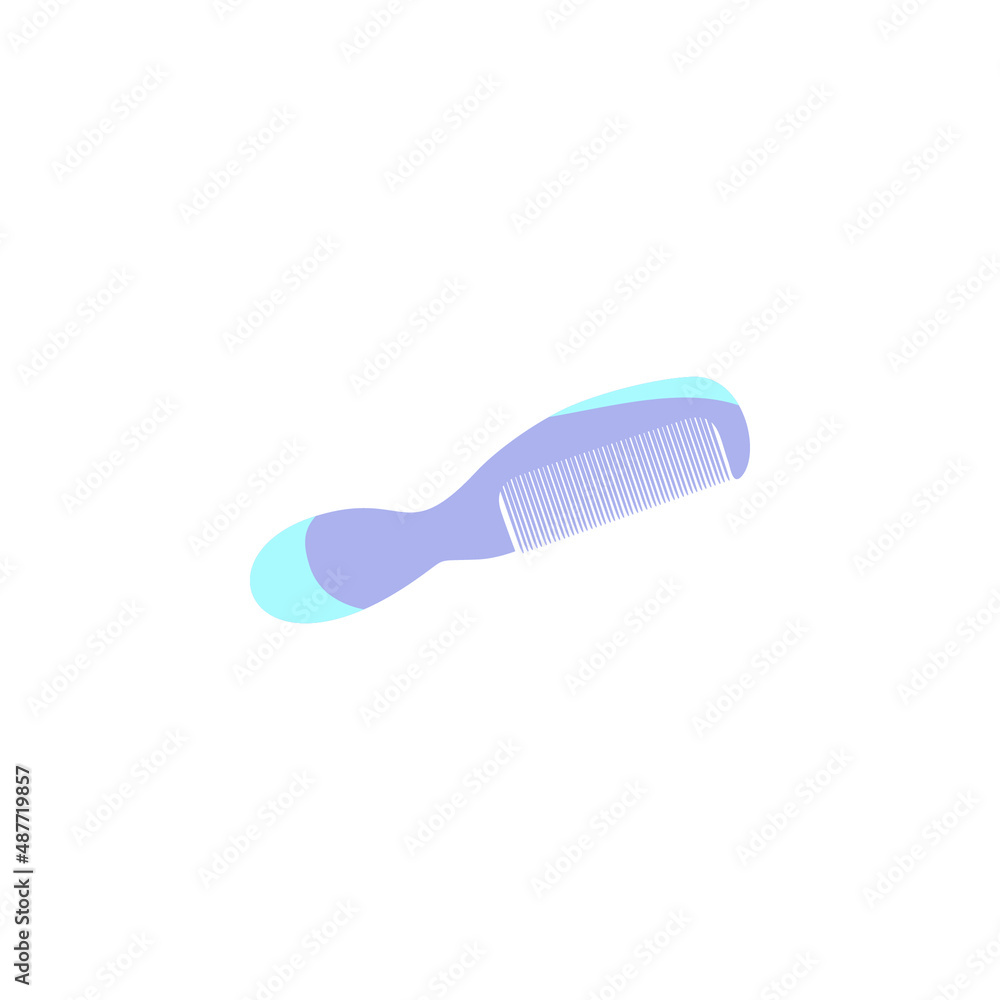 Baby comb clipart logo deisgn vector Baby comb clipart logo deisgn vector