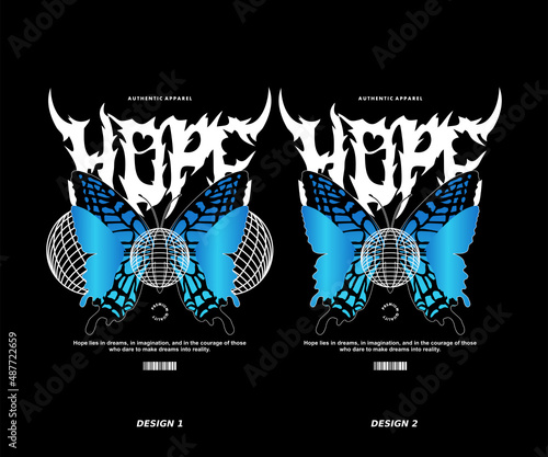 Butterfly t shirt design, vector graphic, typographic poster or tshirts street wear and Urban style