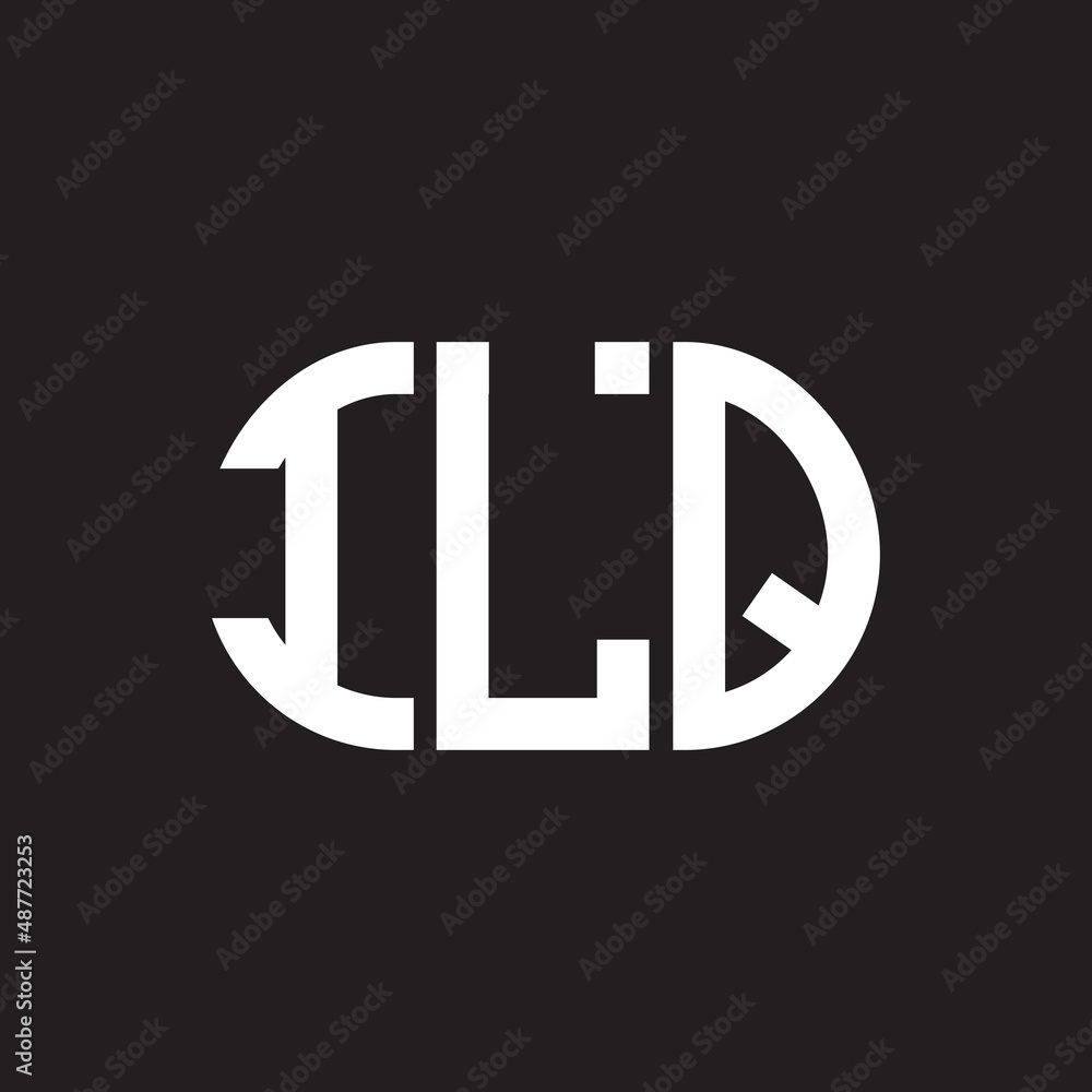 ILQ letter logo design on black background. ILQ creative initials letter logo concept. ILQ letter design. ILQ letter logo design on black background. ILQ creative initials letter logo concept. ILQ letter design.