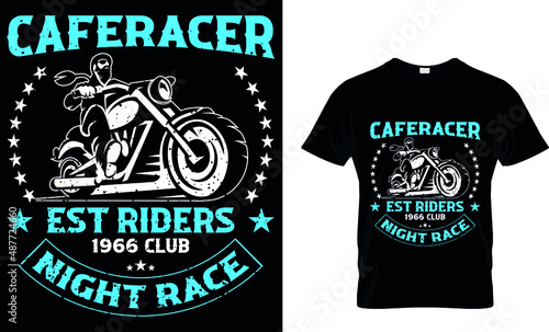 CAFERACER WST RIDERS 1966 CLUB NIGHT RACE . photo