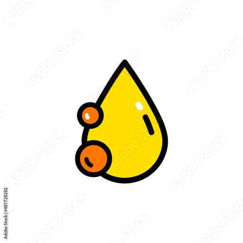 pill, capsule flat icon vector design element logo template