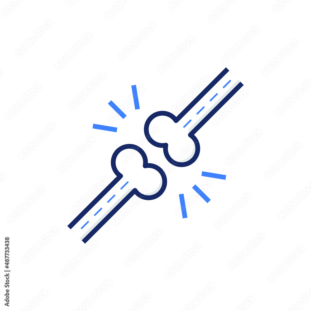 Bones Medical Icon Illustration Bones Medical Icon Illustration