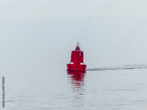 buoy in open sea