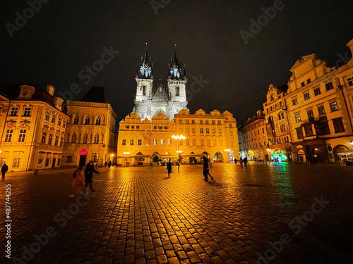 Wenceslas Square Prague photo