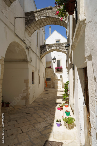 Fototapeta Naklejka Na Ścianę i Meble -  Locorotondo, historic town in Apulia, Italy