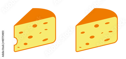 Cheese black icon or symbol. Happy national cheese day June 4 American Cheese Month October  candle point, 