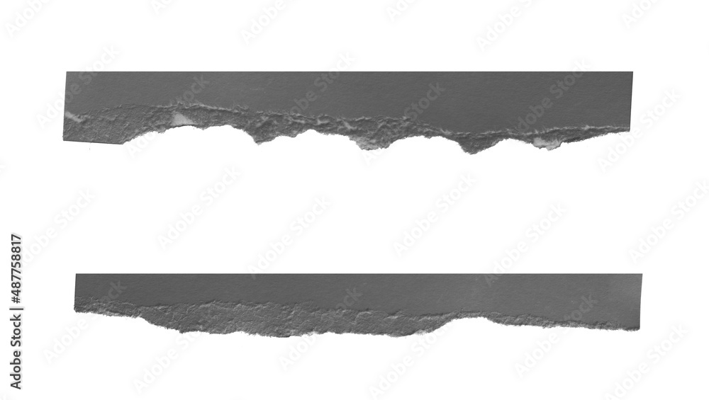 ripped black paper on white background ripped black paper on white background