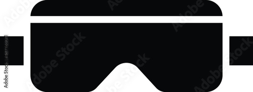 Goggle Vector Icon Design Illustration