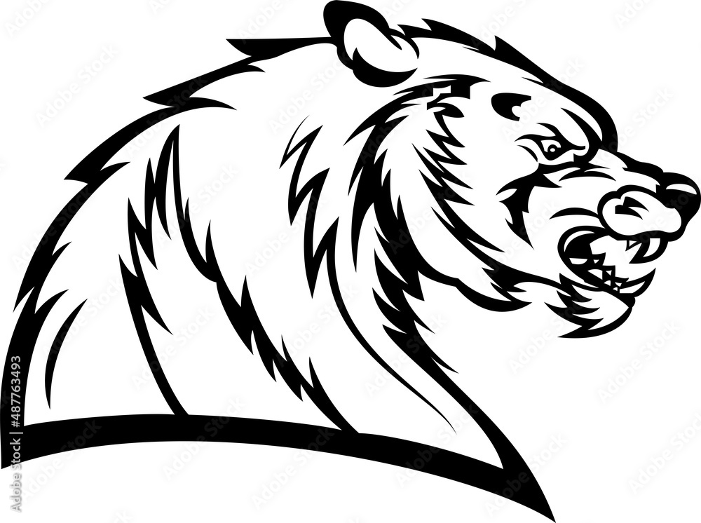 Badger Mascot - Vector Illustrations for T-shirts and Logos