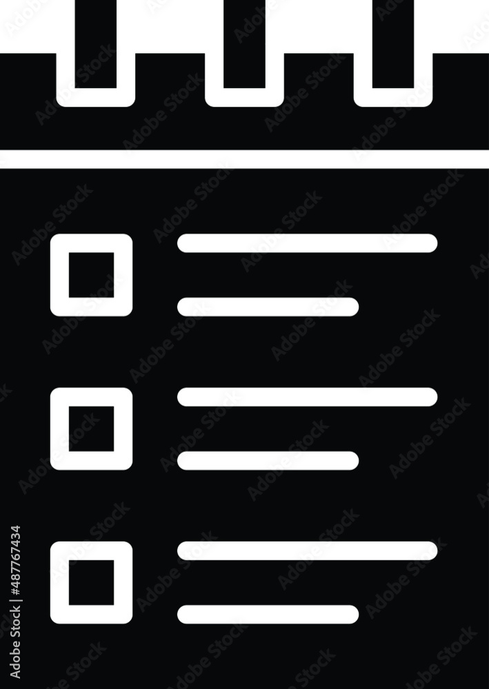 Notepad Vector Icon Design Illustration Notepad Vector Icon Design Illustration