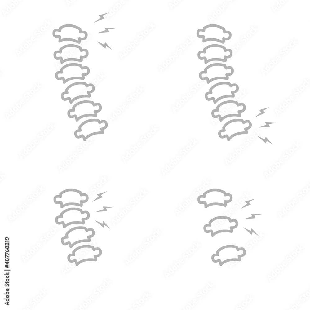 back pain icon, vector illustration back pain icon, vector illustration