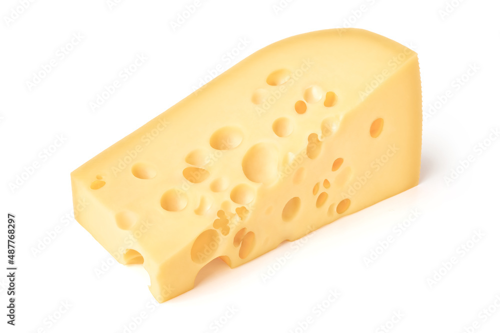 Triangular piece of cheese Triangular piece of cheese