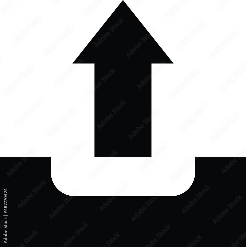 Upload Vector Icon Design Illustration Upload Vector Icon Design Illustration