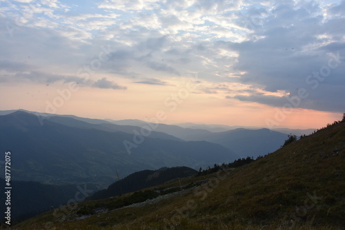 sunset in the mountains © Andrii