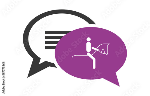 Logo centre équestre.