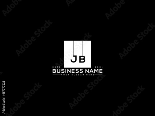 Letter JB Logo Stock, Initial Jb bj Letter Business Logo Design With Alphabet Icon for any parson