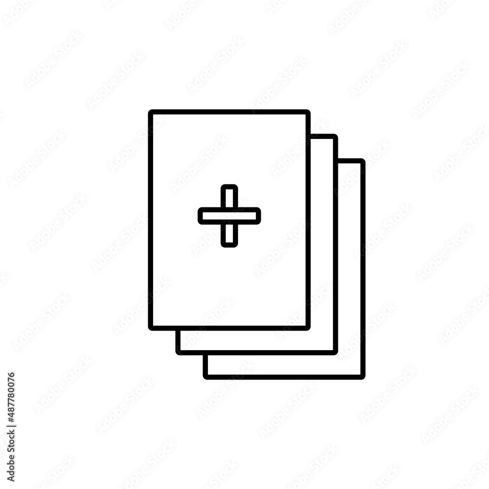 Medical clipboard checklist. Vector illustration. Medical clipboard checklist. Vector illustration.