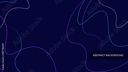 background outline abstract with a gradient