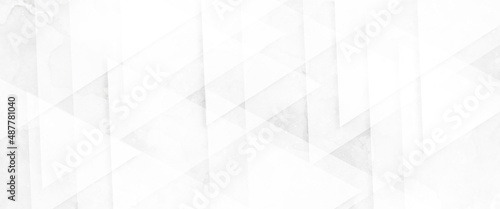 Abstract white background with diamond and triangle shapes layered in modern abstract pattern design, abstract white background with texture pattern, layered geometric triangle shapes.