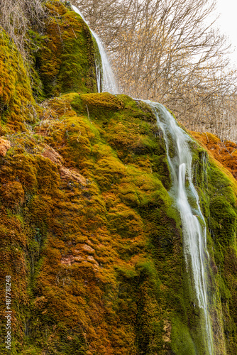 Dreim  hlenbach waterfall near Nohn in Germany