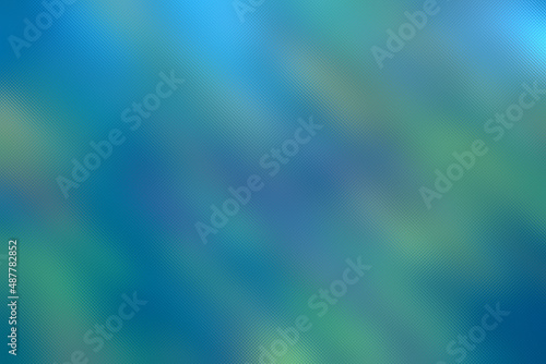 Blue and green relief glass texture for design