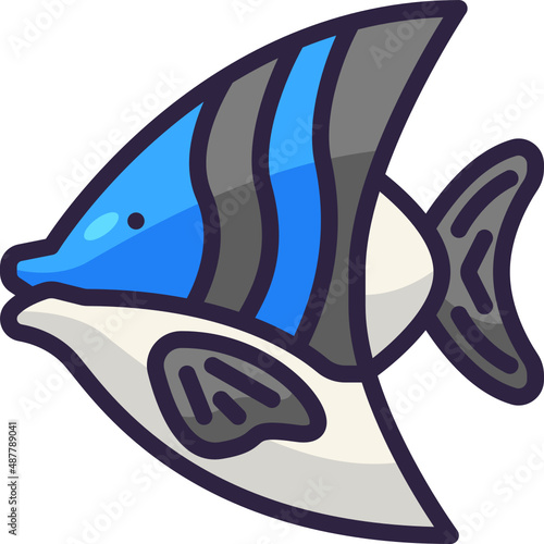 fish line icon