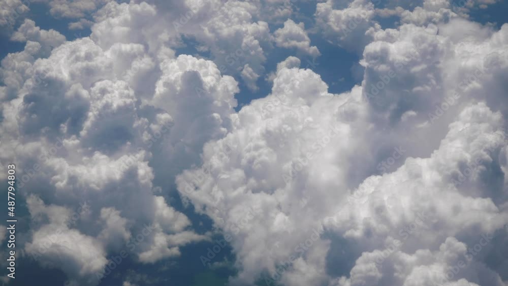sunny day travel time aircraft window fluffy clouds pov panorama 4k indonesia sunny day travel time aircraft window fluffy clouds pov panorama 4k indonesia