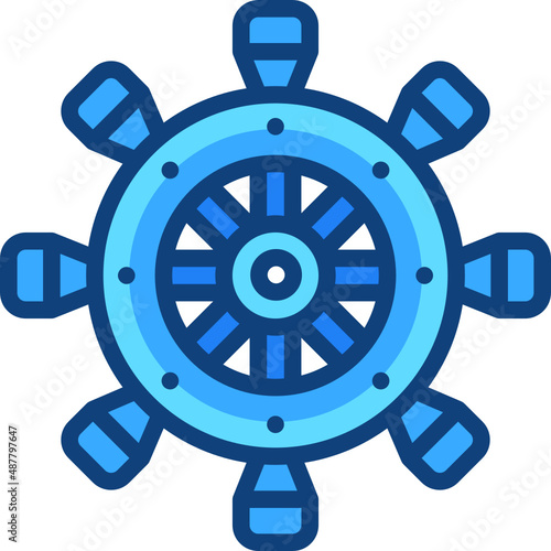 rudder Two Tone icon