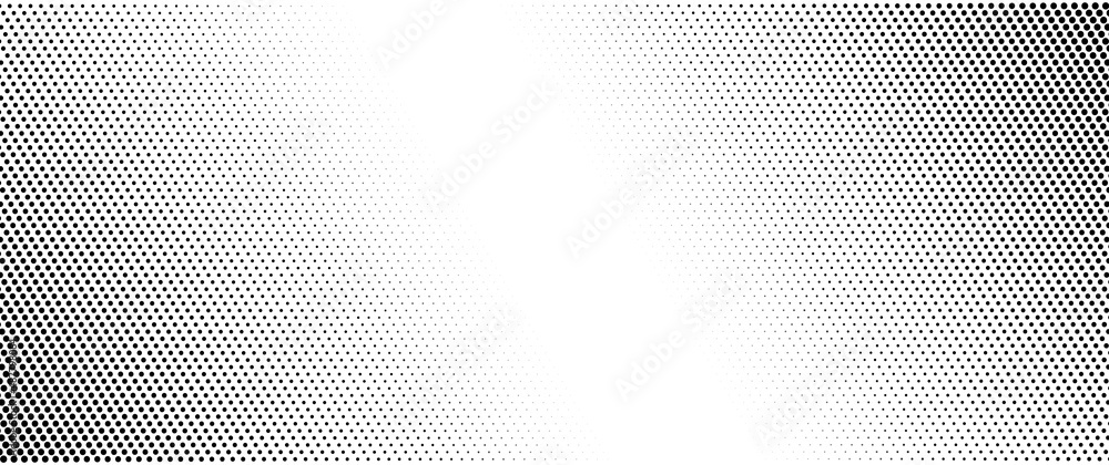 halfton pattern dot background texture overlay grunge distress linear vector. Vector halftone dots. Halftone vector Technology Background - obrazy, fototapety, plakaty 