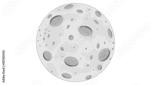 The Moon is Earth's only natural satellite.