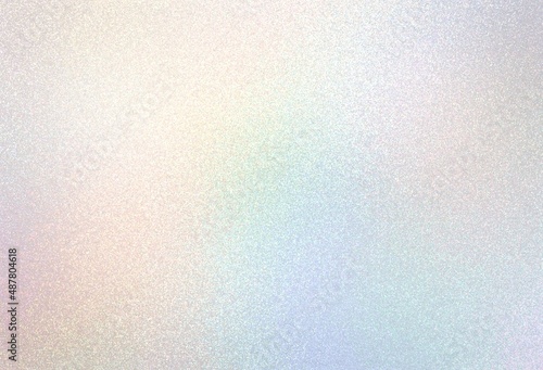 Shimmer sanded iridescent pastel gradient texture. Light holographic pixel grains background.
