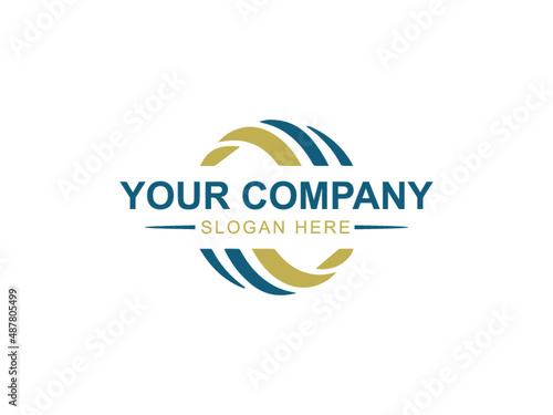 Global connection worldwide modern logo design