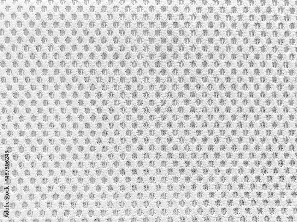 Felt white soft rough textile material background texture close up