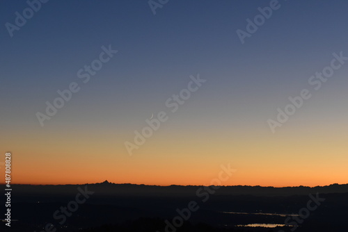 Tramonto al Sacro Monte di Varese