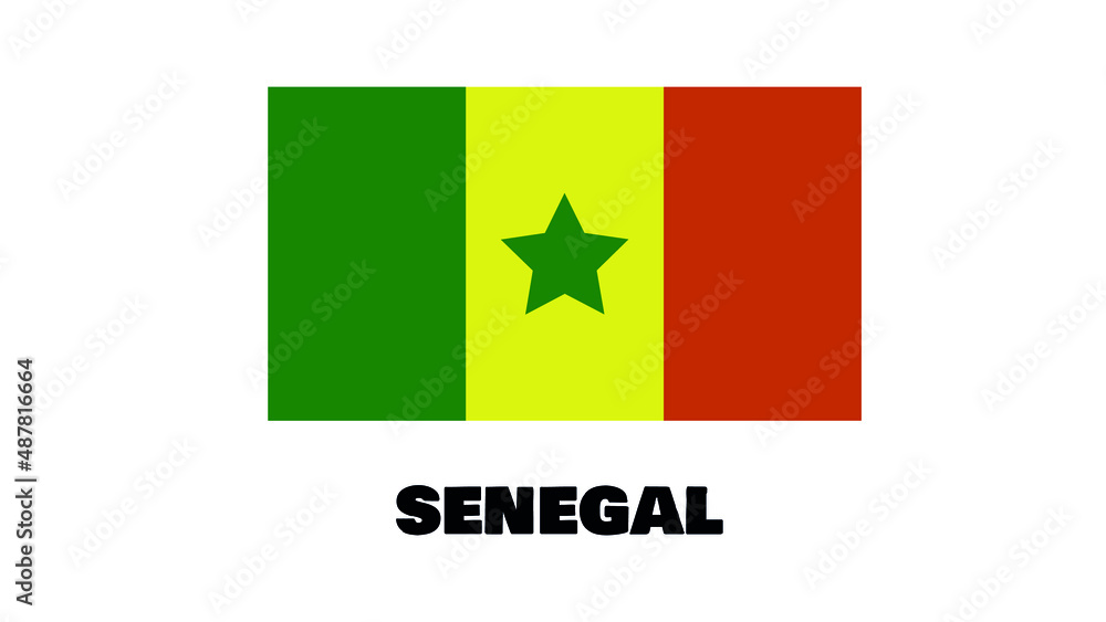 senegal national flag senegal national flag
