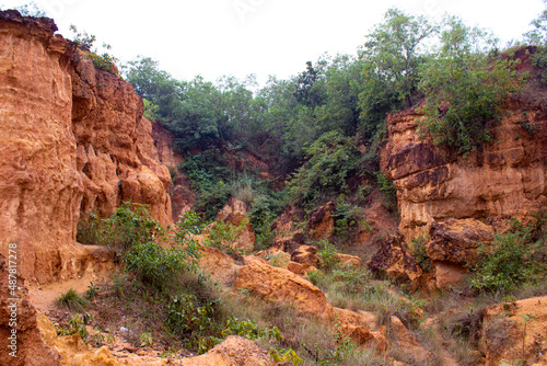This place called Gangani, grand canyon of Bengal, situated in Garhbetha, Medinipur of West Bengal in India