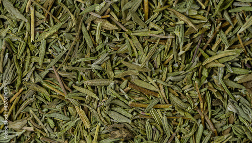 Dry thyme pattern. Italian herbs and seasoning