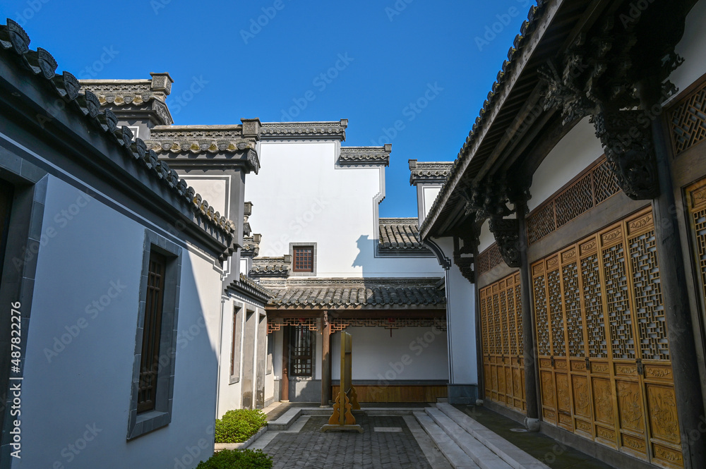 Hui-style architecture of traditional dwellings in Southern China