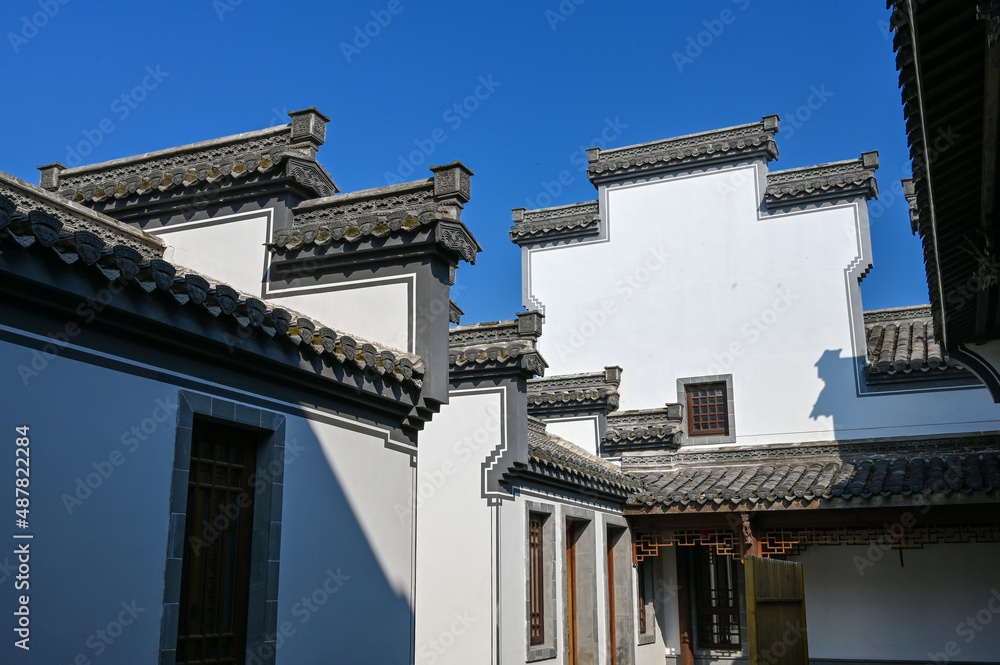 Hui-style architecture of traditional dwellings in Southern China