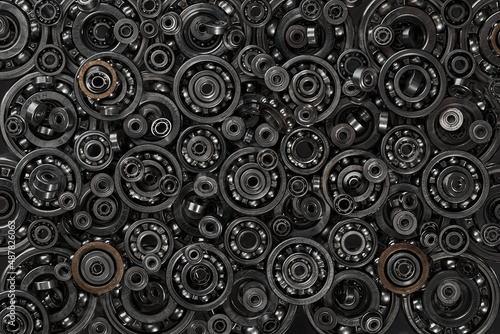 Bearings. Ball bearings. Thrust bearings.