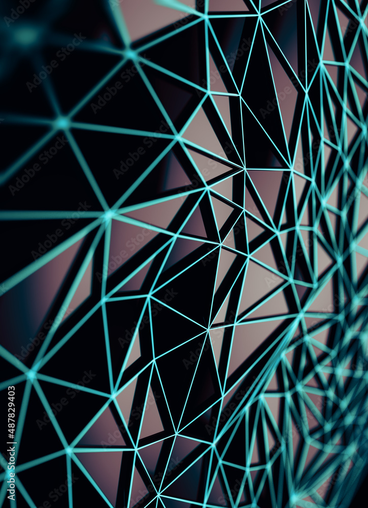 Fondo abstracto con triángulos, formas geométricas y polígonos en tono azul y negro. Tecnologia y redes. Fondo abstracto con triángulos, formas geométricas y polígonos en tono azul y negro. Tecnologia y redes.