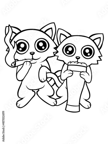 Party Katzen Team 